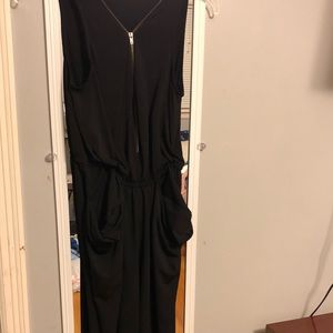 Black full length jumpsuit